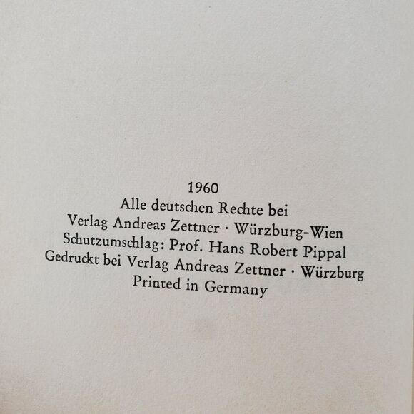 Rose Franken 1960 1st Edition Signed By Author HC DJ In German Bewundernswerte - Picture 11 of 14
